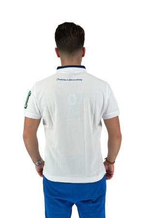 Invicta polo in piquet con stampa e patch 4452278/u [d0943ee6]