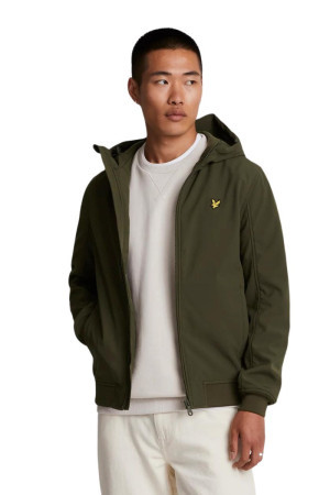 Lyle & Scott giacca softshell con interno in pile jk2110v [22bb8b32]