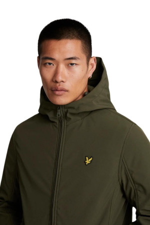 Lyle & Scott giacca softshell con interno in pile jk2110v [4c80093b]