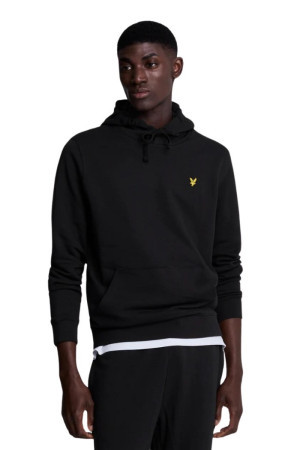 Lyle & Scott felpa cappuccio in cotone con logo ml416vog [10d27340]