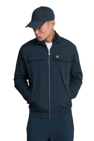 Lyle & Scott giacca da pista con cerniera ml2114v [28d909e7]