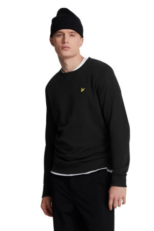 Lyle & Scott felpa girocollo in cotone con logo ml424vog [e0c82376]