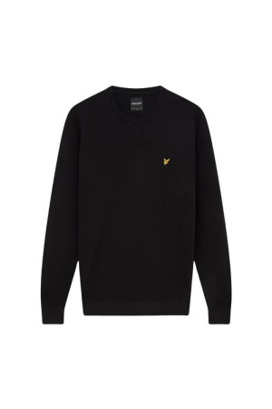 Lyle & Scott felpa girocollo in cotone con logo ml424vog [3cbe2765]