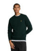 Lyle & Scott felpa girocollo in cotone con logo ml424vog