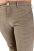 Markup pantaloni in cotone in micro pied de poule mk495144 [320c7a56]