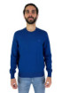 North Sails maglia girocollo in cotone e lana con logo ricamato 699858