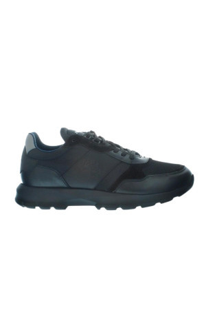 La Martina sneaker in mix di pelle camoscio e tessuto lfm232.020.4000 [6eca1307]