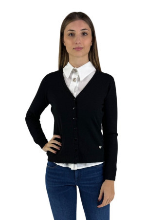 Lolita cardigan a bottoni in misto viscosa lo2491w [d9e4593b]