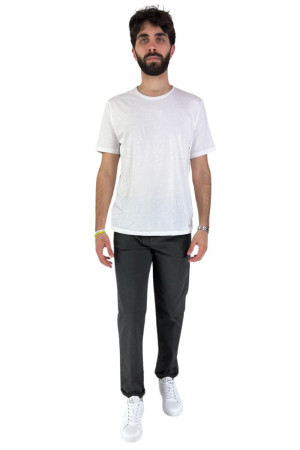 Clark pantaloni chino in cotone stretch con pences Alfred-t095 [135bc86c]