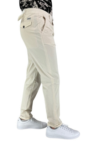 Clark pantaloni chino in cotone stretch con pences Alfred-t095 [c8753dbf]