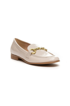 Gold & Gold mocassino in similpelle con fibbia a catena gp628 [73253339]