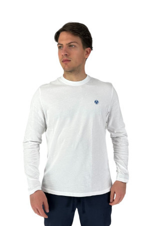 North Sails t-shirt a manica lunga in cotone 692813 [6047e01f]