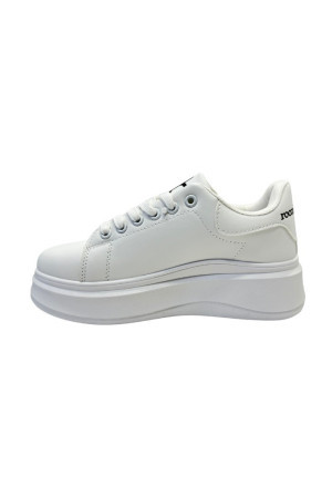 Rocco Barocco sneaker in ecopelle con logo patch rbrsd0257 [3a738e2b]