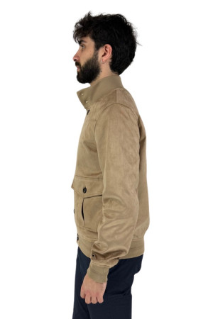 Markup bomber lupetto con chiusura a bottoni mk694010 [d0a5a47f]