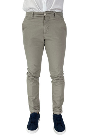 Luca Bertelli pantalone chino in cotone stretch p11400tom [6e15149a]