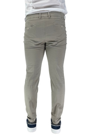 Luca Bertelli pantalone chino in cotone stretch p11400tom [002e9693]