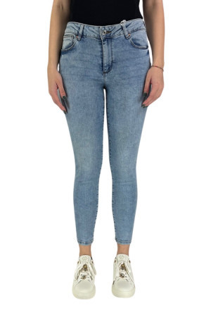 Fracomina jeans perfect shape skinny in denim bleached fp24sv8000d40103 [e124b956]