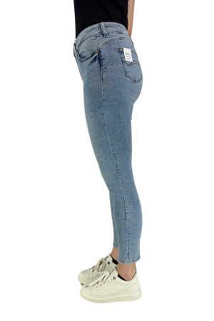 Fracomina jeans perfect shape skinny in denim bleached fp24sv8000d40103 [e124b956]