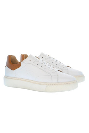 La Martina sneaker in pelle di vitello lfm232.001.3010 [b5d2fbbd]