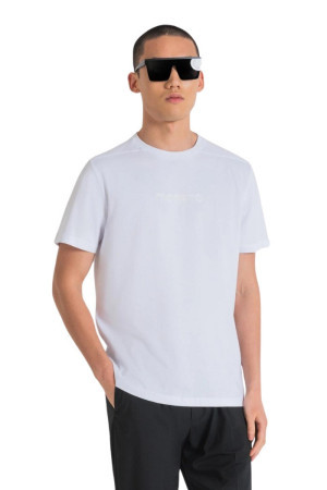 Antony Morato t-shirt in cotone con stampa in rilievo mmks02389-fa100144 [85e336e6]