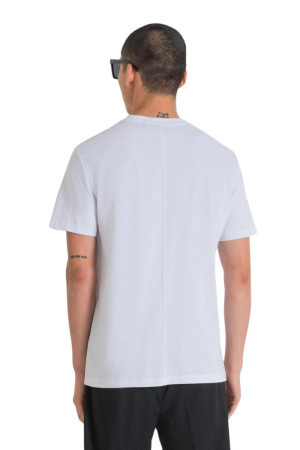 Antony Morato t-shirt in cotone con stampa in rilievo mmks02389-fa100144 [85e336e6]