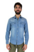 Markup camicia rodeo in denim stone washed mk693019