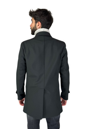 Privat Fashion cappotto monopetto con chiusura a bottoni Bois-mcps22 [6243eb87]