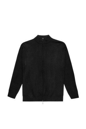 Antony Morato cardigan zip relaxed in misto viscosa mmsw01450-ya500082 [b22c0a5a]