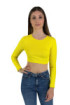 XT Studio maglia cropped a manica lunga x124st3010J46401