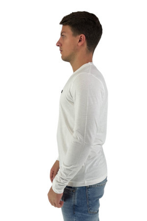 Markup t-shirt manica lunga in jersey di cotone con stampa frontale mk21003 [ed10f827]