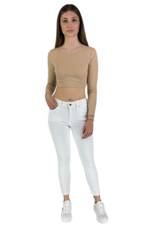 Fracomina jeans slim con effetto push up in denim colorato Bella fp24sv8000w61501 [3c2f2faa]