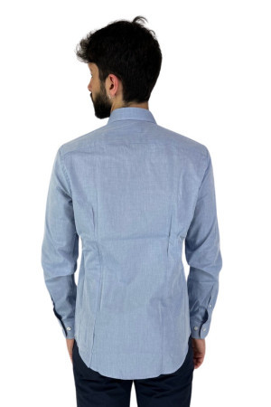 Filippo Gelsi camicia con collo francese in cotone 022-3f7 [d3a209be]