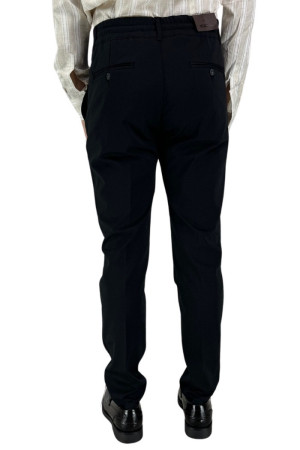 Moro pantalaccio in misto cotone punto Milano con pences mp69 [93b4bebb]