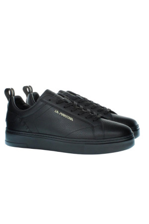 La Martina sneaker in pelle con inserti lfm232.010.3400 [cfe17811]