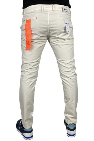 Displaj pantaloni chino skinny in cotone Kinos [301c0322]