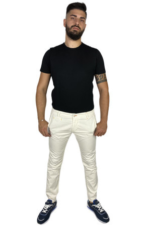 Displaj pantaloni chino skinny in cotone Kinos [354c443c]