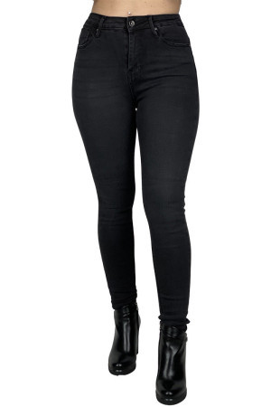 Hailys jeans in denim nero high Talina waist klt-1812005-1A [e6275d1c]