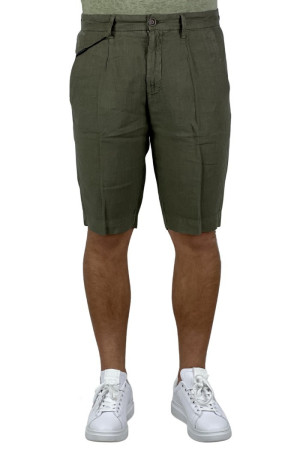 Markup bermuda chino in lino mk995203 [0dba5e90]