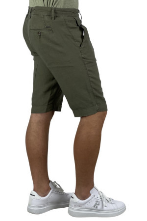 Markup bermuda chino in lino mk995203 [0dba5e90]