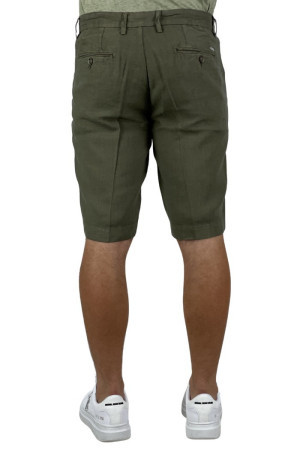 Markup bermuda chino in lino mk995203 [6381dc99]