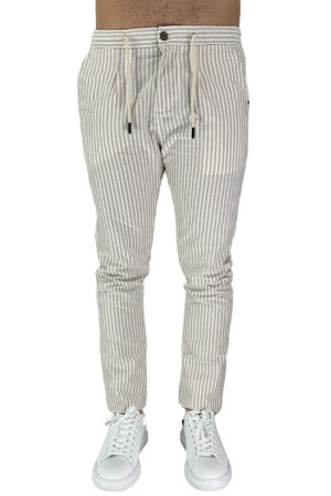 Guy pantalaccio a righe in cotone spider228-1010 m46088 [e78bf081]