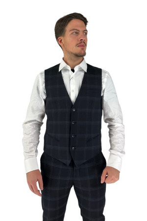 Antony Morato gilet slim fit a quadri mmvs00006-fa650289 [154d678b]