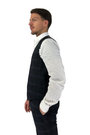 Antony Morato gilet slim fit a quadri mmvs00006-fa650289 [154d678b]