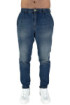 Displaj jeans in denim di cotone con tasca america newprivate15180 [d853f2c8]