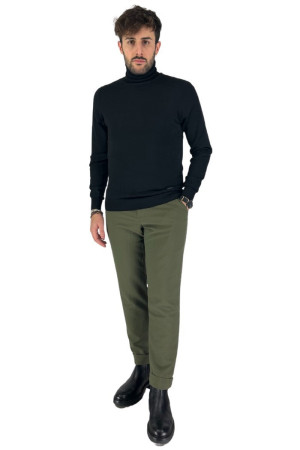 Displaj pantaloni chino in misto viscosa Racket-Wool [f981fc2d]