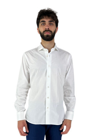 Brouback camicia in cotone a tinta unita luxury-asc387 c140 [e1c7783f]