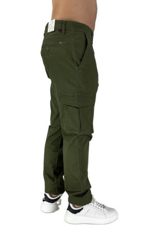 Guy pantalone cargo in cotone stretch spider229x-sey m46086 [c09f9aa9]