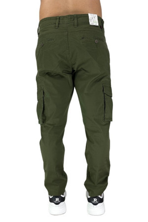 Guy pantalone cargo in cotone stretch spider229x-sey m46086 [77825bad]