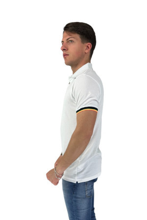 Guy polo in piquet di cotone cabrio902-pc m46211 [e258eb1a]