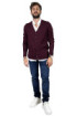 Johnny Looper cardigan in misto viscosa jm055 [e75c25d6]